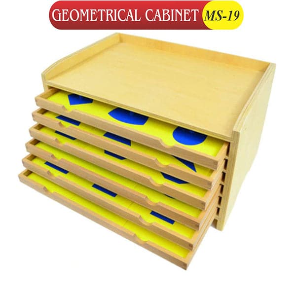 Montessori Geometric Cabinet