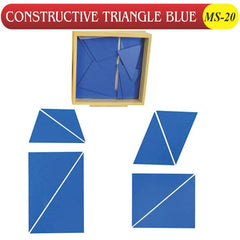 Montessori Blue Constructive Triangles