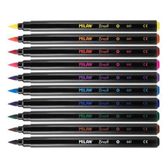 Milan Waterbased Brush Pen Markers