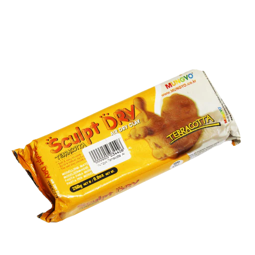 Mungyo Sculpt Air Dry Clay 250gm Terracotta