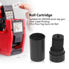 Cartridge Rolls Refill Ink for MX5500 Price Tag Machine (20mm)
