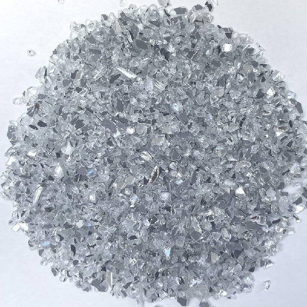 Crushed glass for geode resin art work