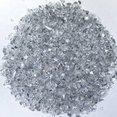 Crushed glass for geode resin art work