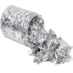 Panni Flakes Gold, Silver & Copper for (Resin Art, Calligraphy) Foil Flakes Imitation Flakes Multipurpose
