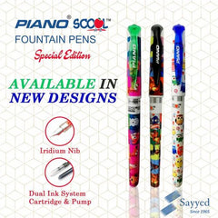 Piano School Fountain Pen Special Edition Pack of 10