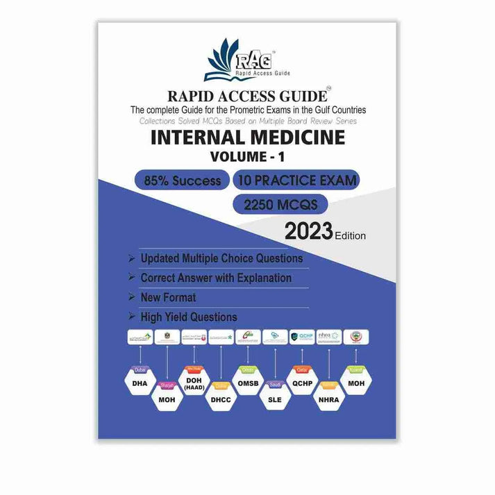 Internal Medicine Book | Prometric Exam Questions 2023