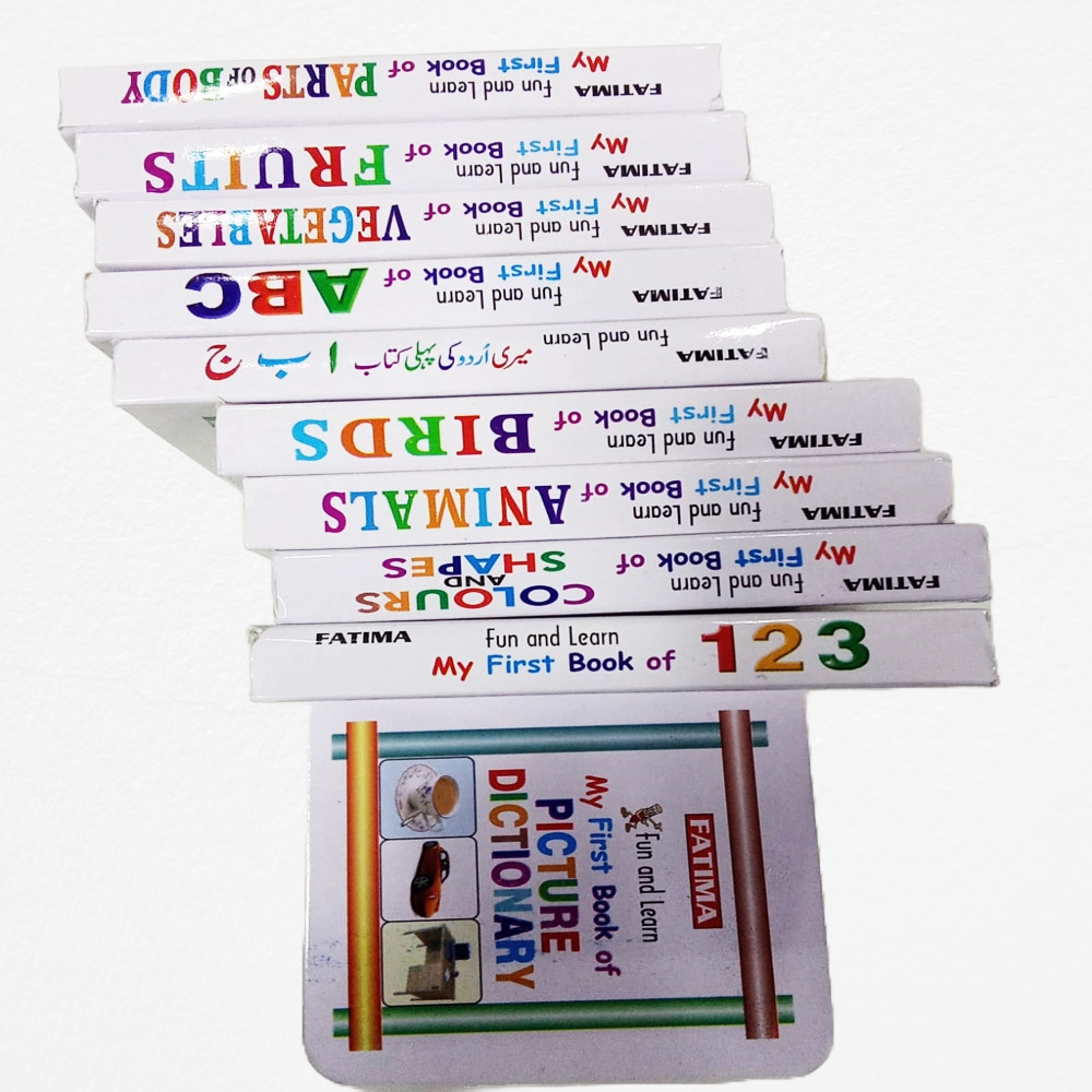 10 in 1 Little Learning Library for Early Education