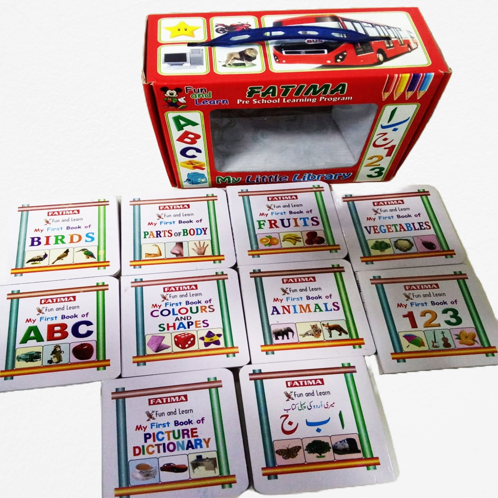 10 in 1 Little Learning Library for Early Education