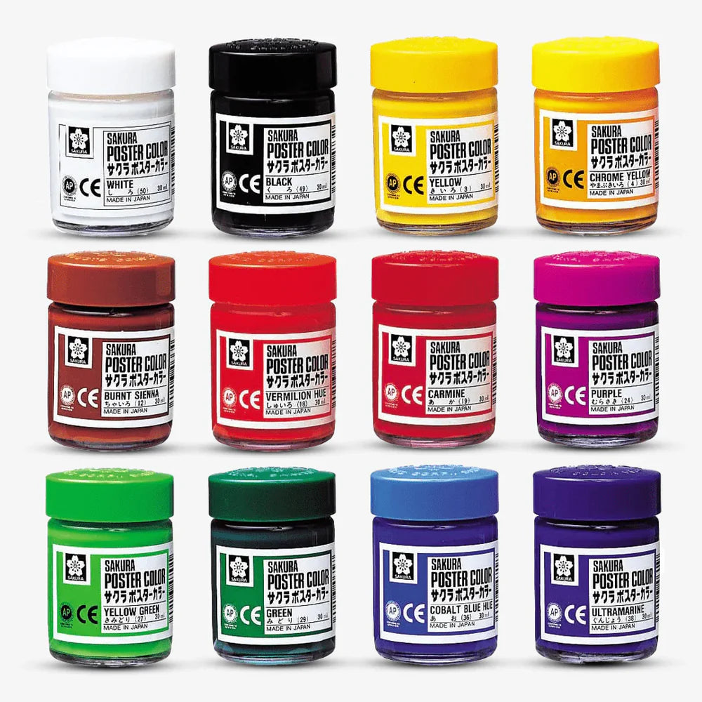 Sakura Poster Paint Color 30 ml