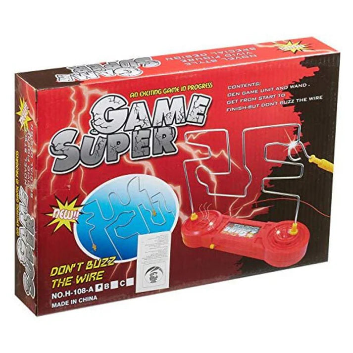 Buzz wire super game