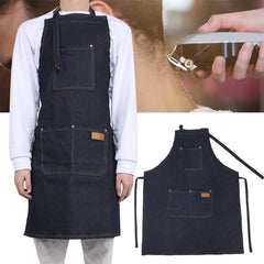 Denim Artist Apron – Adjustable Straps & Large Pockets (30×24 Inches)