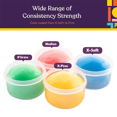Therapy Putty 4-Pack Hand Exercise Set