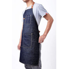 Denim Artist Apron – Adjustable Straps & Large Pockets (30×24 Inches)