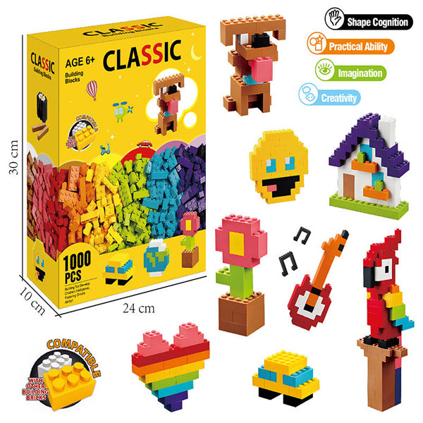 Classic Building Blocks 1100 Pieces