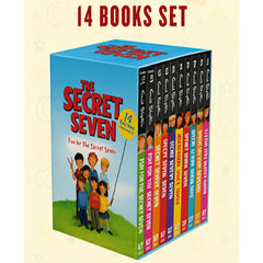 14 Books Set of The Secret Seven by Enid Blyton