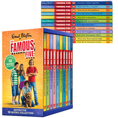 The Famous Five by Enid Blyton (1-10 Book Set)