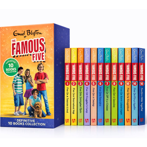 The Famous Five by Enid Blyton (1-10 Book Set)