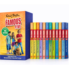 The Famous Five by Enid Blyton (1-10 Book Set)