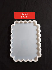 Flower Edge Rectangle Silicone Mold 6"*7.5"