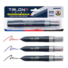 Mungyo Permanent Marke Refillable 3 in 1