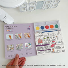 Water Color Painting Book