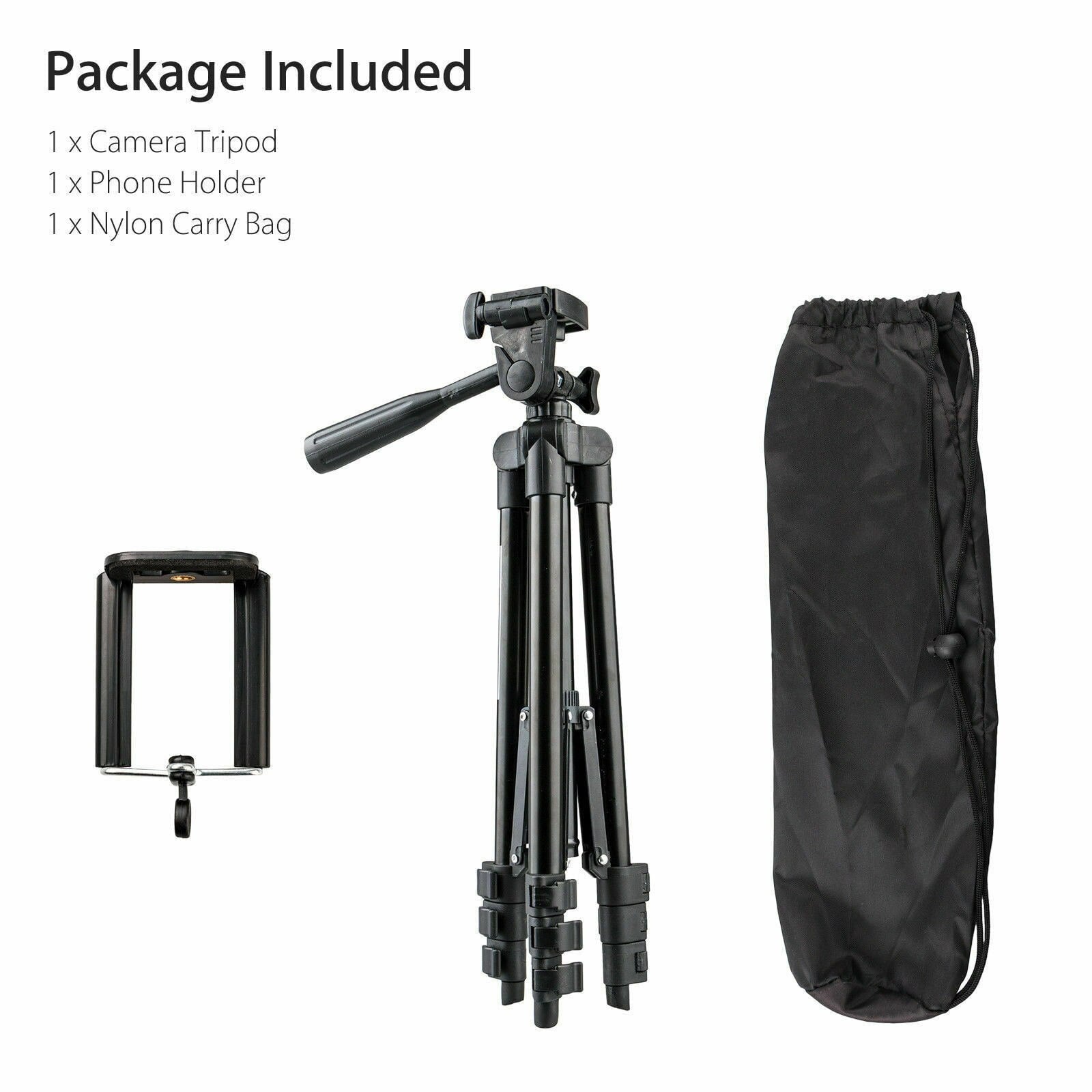Aluminium Tripod Stand Adjustable Portable 4.5 Feet