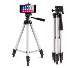 Aluminium Tripod Stand Adjustable Portable 4.5 Feet