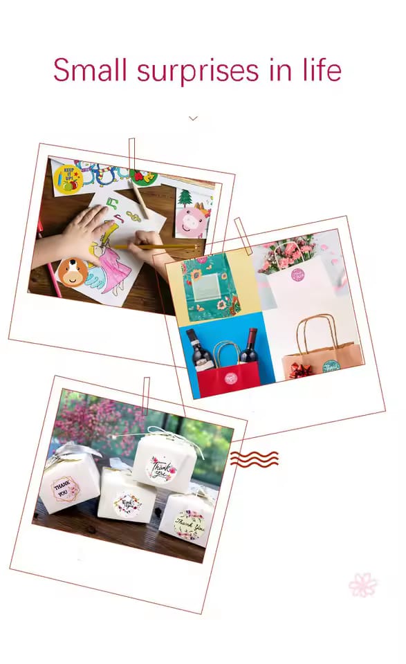 Thank You Stickers Labels Stamps