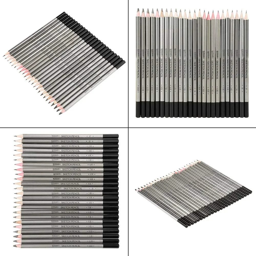 24Pcs Worison Sketching Pencil Set
