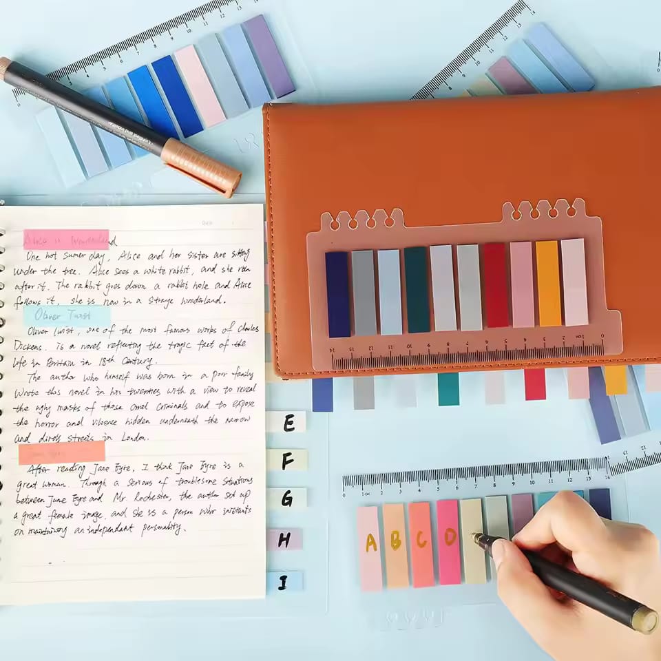 200 Sheets 10 Colors Solid color Sticky Notes