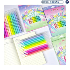 Pastel Water Color Pen - 12 color