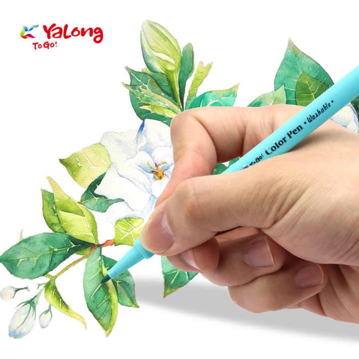 Pastel Water Color Pen - 12 color