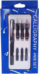Sky Glory Calligraphy Ink Pen 4Nib Set