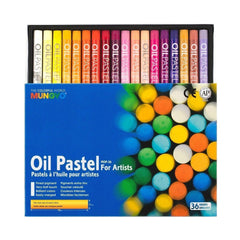 Mungyo Gallery Artists' Oil Pastel Set - Professional Soft & Brilliant Color Pastels (12/24/48/Colors)