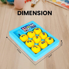 2-in-1 Educational Puzzle Toy – Number Sliding Puzzle Board and Ball Maze Game for Brain Teasing and Skill Development