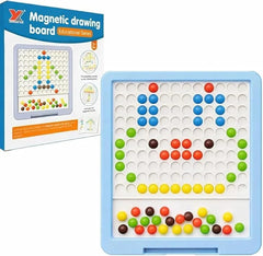 Magnetic Drawing Board For kids includes 50 Magnetic Beads