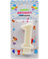 Number Birthday Cake Candle