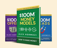Set of 3 Novel $100M Offers / $100M Leads / $100M Money Models by alex hormozi