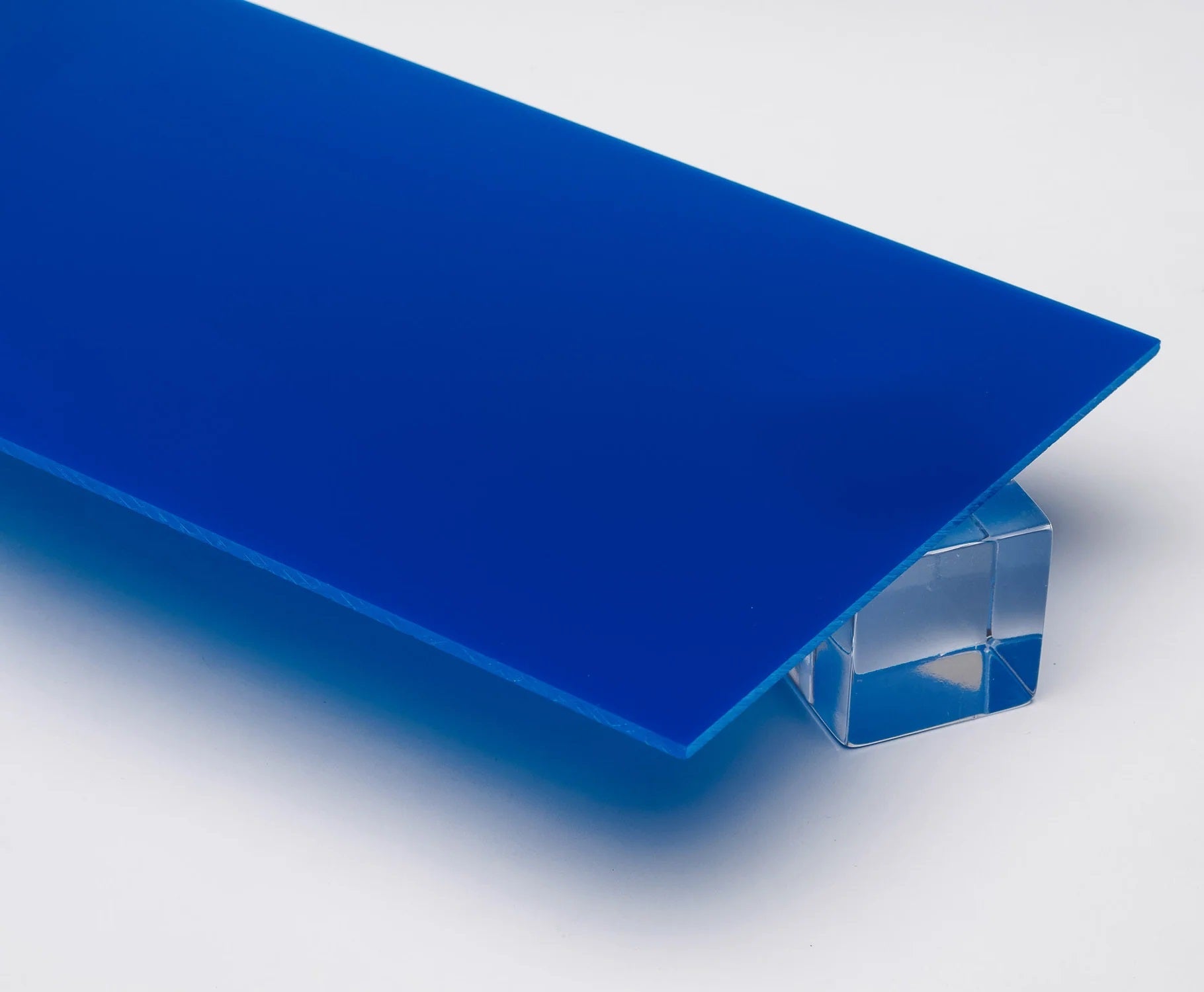 Dark Blue 2mm Transparent _Clear Acrylic Sheet 8x12 Inches