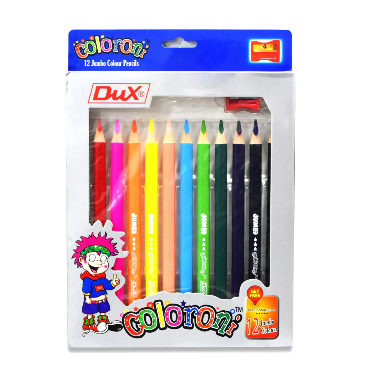 Dux Coloroni 12 Jumbo Color Pencil (712)