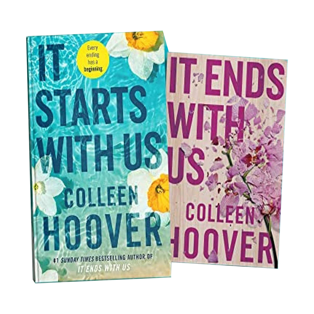 (Combo Deal) It Ends with Us It Starts with Us By Colleen Hoover 2 Book Set