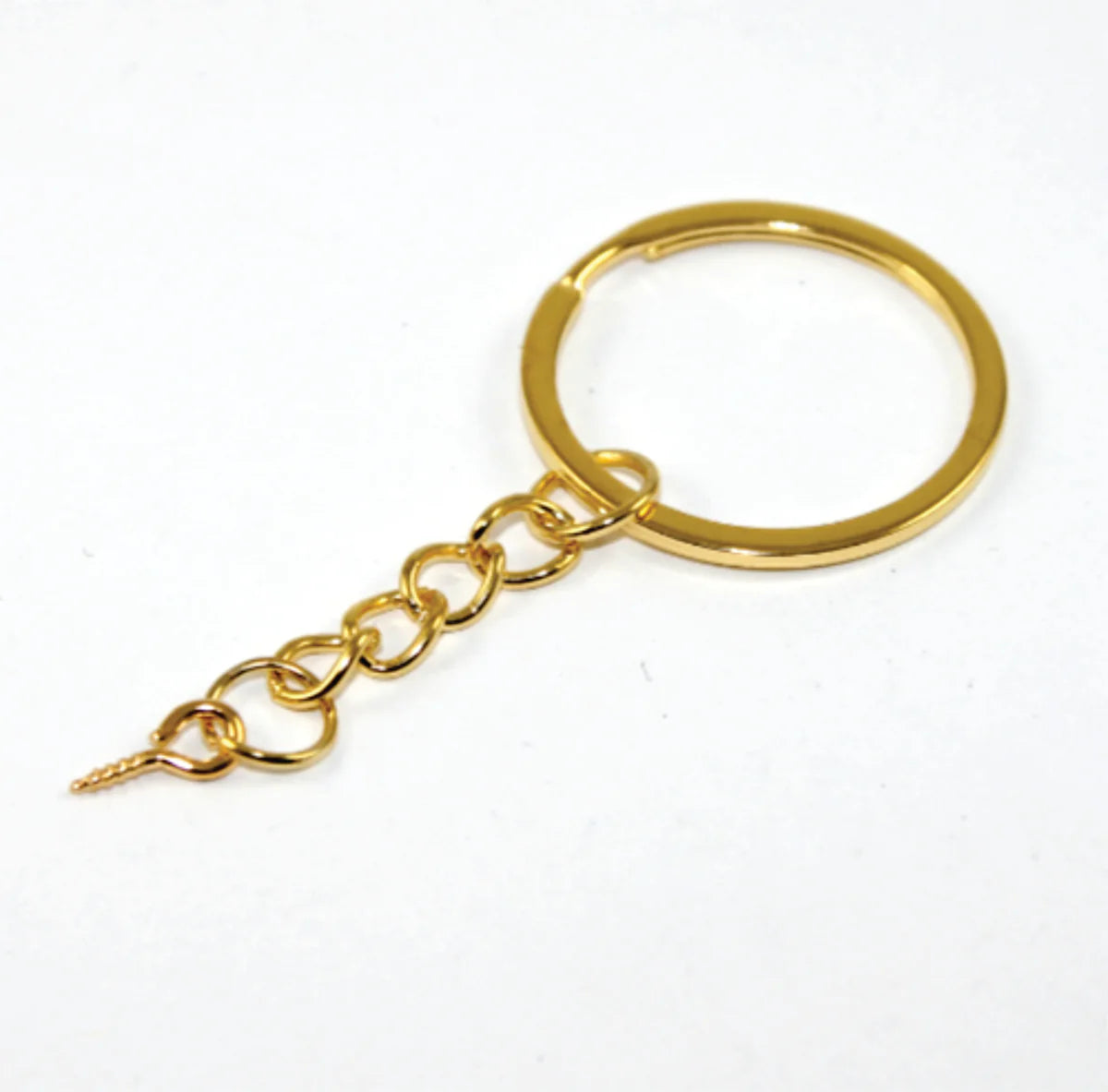 Keychain Ring Fine Golden - (Instruments)