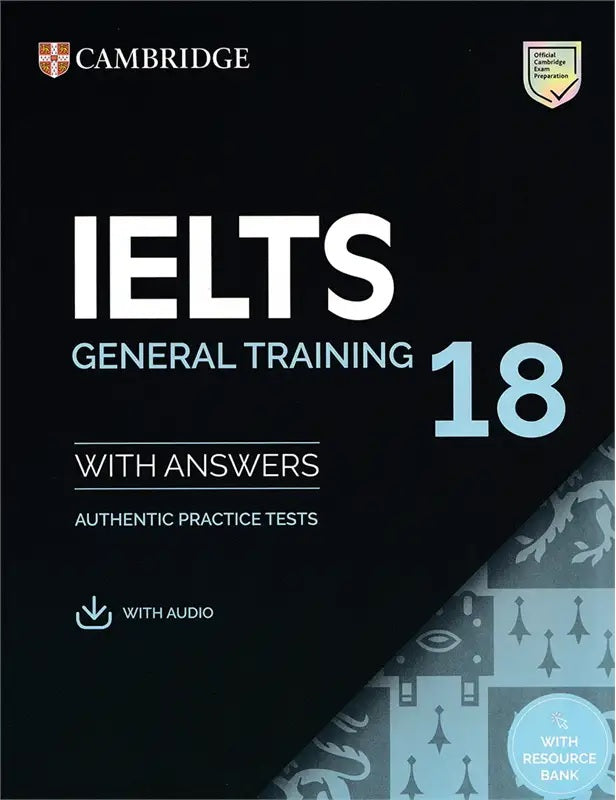 1pcs Book 18 Cambridge IELTS General Training