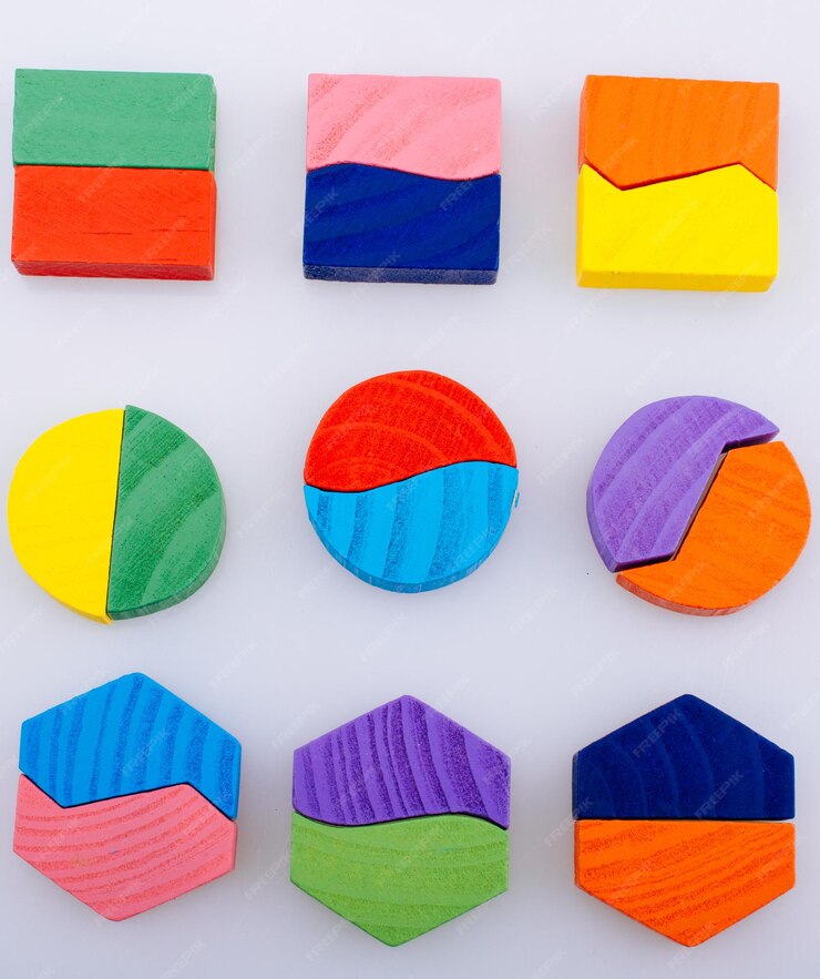 Wooden Geometric Shape Early Education Toys