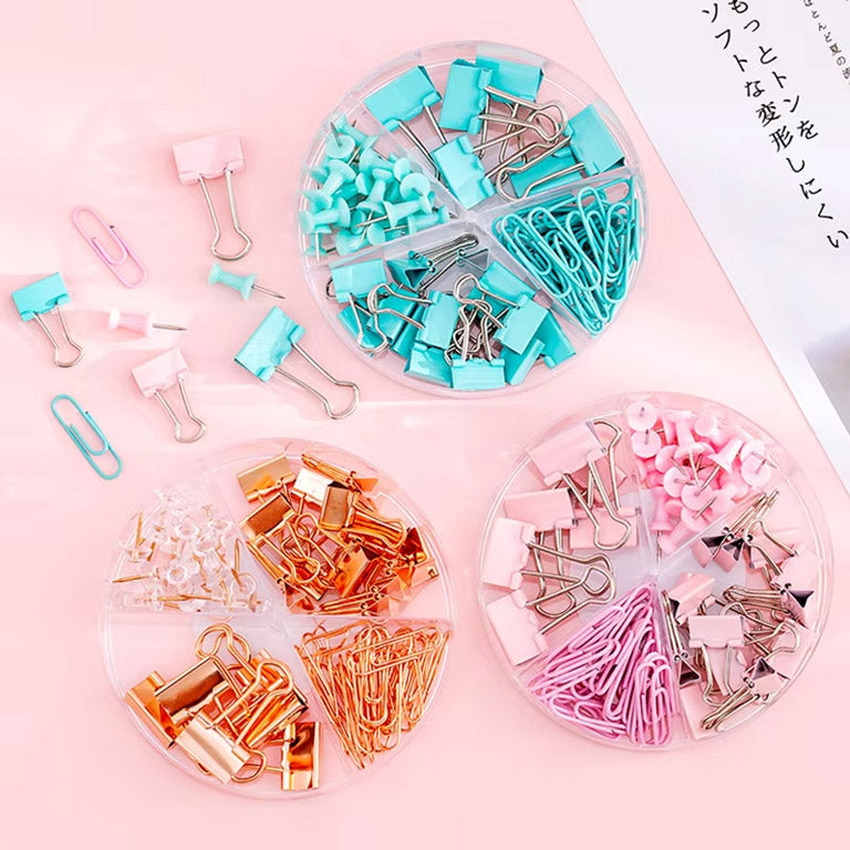 Office Study Clamps Long Clip Clips Binder Clips Combination Folder Bookmark Paper Ticket Clip Supplies