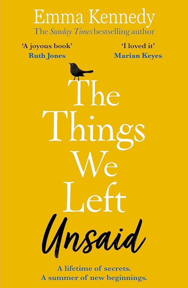 The Things We Left Unsaid Emma Kennedy Best Selling Novel KS