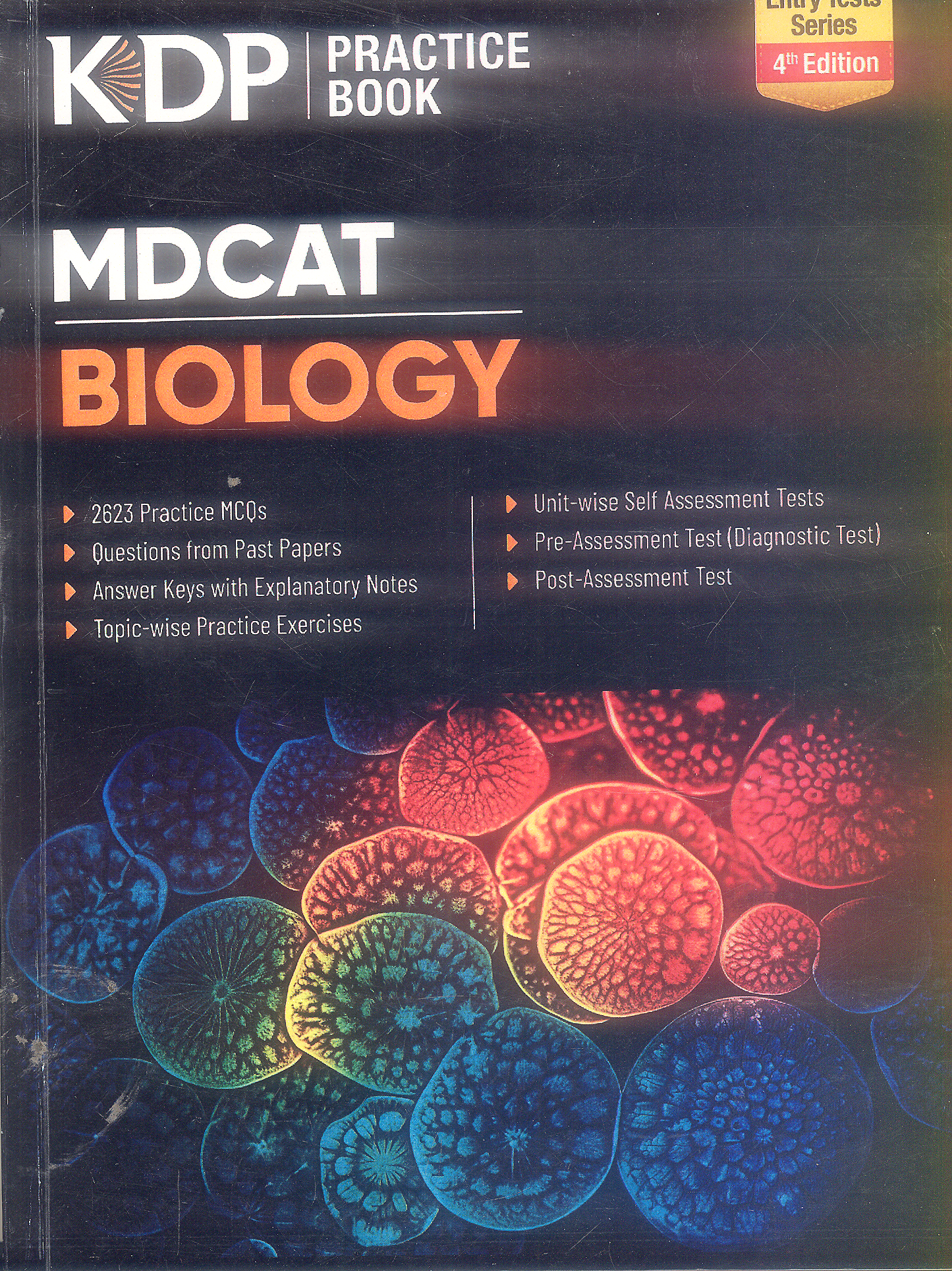 Kips Entry Test Series Biology Practice book for MDCAT 2025 edition / 4th edition KS