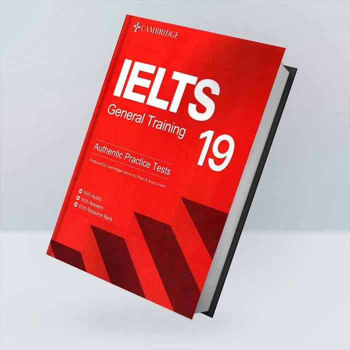 1pcs Cambridge IELTS General  Training 19 Book with QR Code for Audio Listening KS