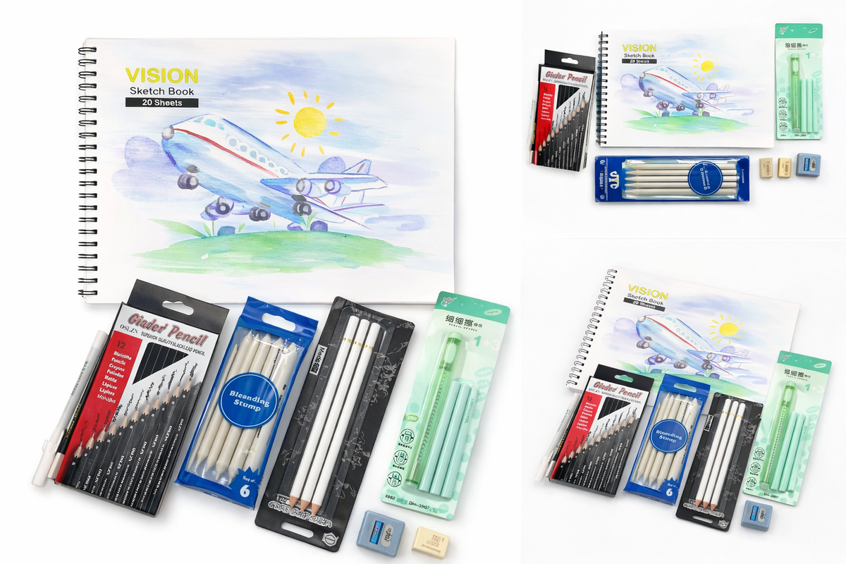 32 Pcs Artist Sketching Set