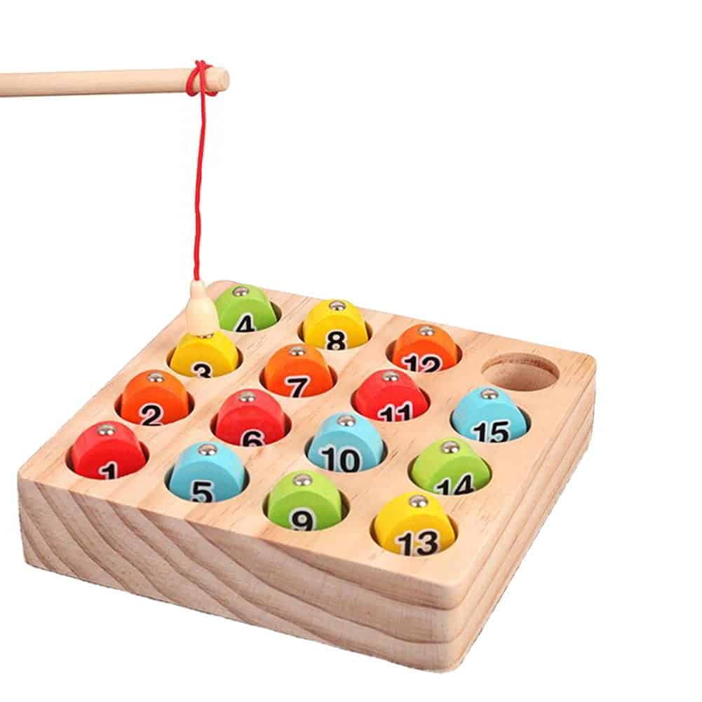 Number Fishing Game - Wooden Educational Toy